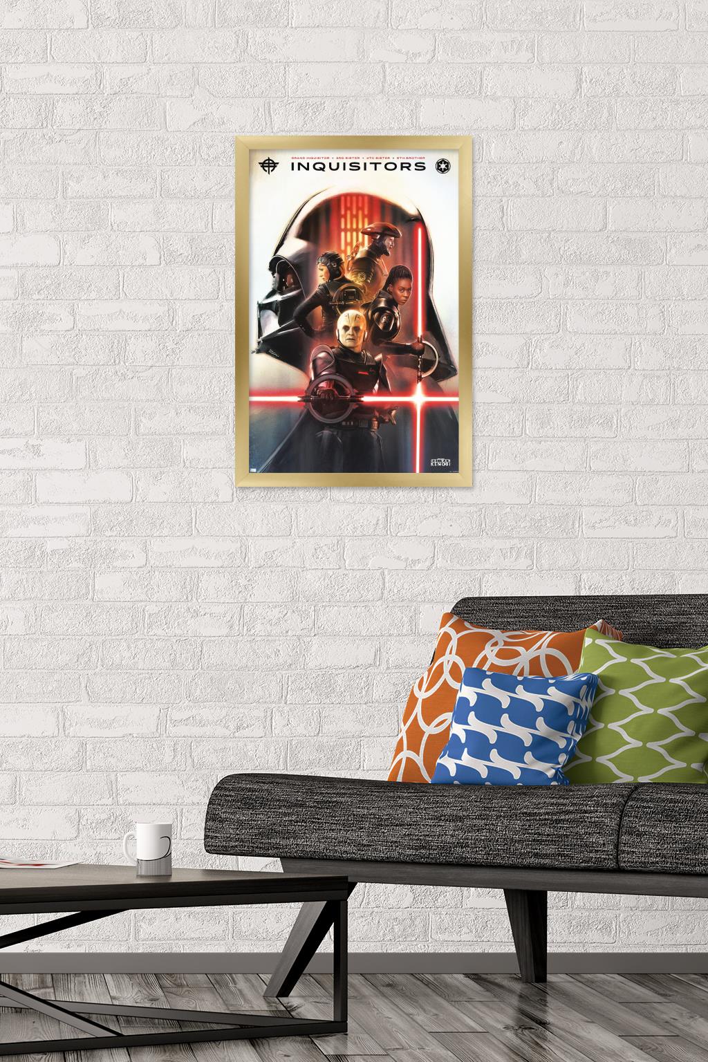 Star Wars: Obi-Wan Kenobi - Inquisitors Wall Poster, 14.725" x 22.375" Framed