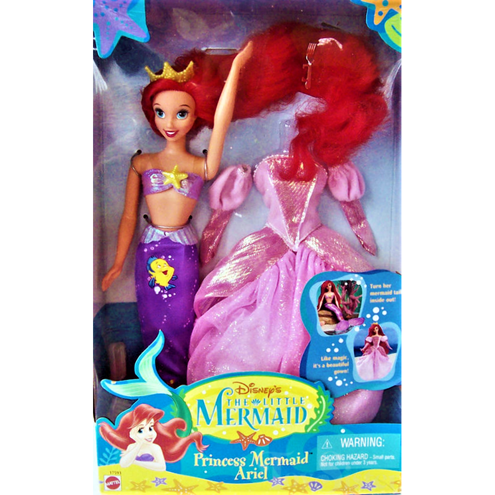ariel doll that can go in water