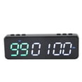 thumbnail image 2 of Minuterie d'Intervalle LED, Minuterie de Gym Portable Multifonction Affichage LED Minuterie LED Performance Finement Réglée, 2 of 8