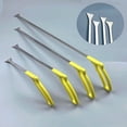 thumbnail image 4 of KERISTE Paintless Dent Repair Tools Crowbar Bar Push Rod Hooks Automotive Hand Tool 21cm, 4 of 8
