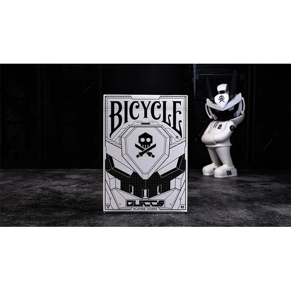 Bicycle Quiccs Ghost White Playing Cards by USPCC