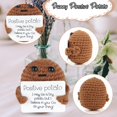 thumbnail image 2 of Mini Patata Positiva Divertida, Divertida Muñeca De Patata De Lana Tejida Creativa Linda Divertida Patata Positiva De Punto Regalo De Cumpleaños Decoración De Fiesta Fomento, 2 of 2