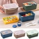 thumbnail image 1 of Lonchera Portátil, Diseño Hermético, Compartimentos Separados, Práctico Almacenamiento de Alimentos, Material Sin Bpa, Ideal para El Hogar y La Oficina, Diseño Calefactable, 1 Juego, 1 of 2