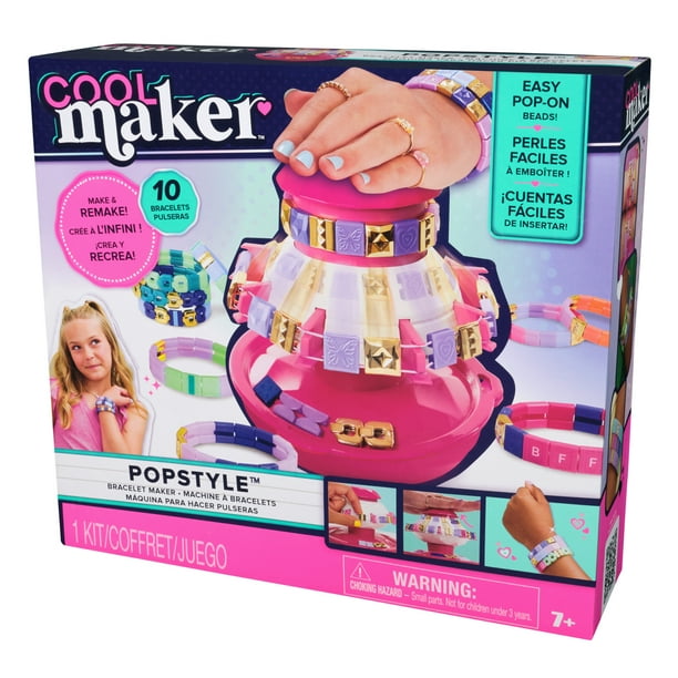 Cool Maker, PopStyle Bracelet Making Kit with 170 Beads, Make