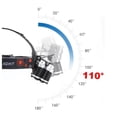 thumbnail image 3 of Linterna frontal recargable, linterna frontal ultrabrillante de 900 lúmenes con 4 modos, la mejor linterna frontal LED para correr, acampar, pescar, andar en bicicleta, hacer senderismo, etc., 3 of 4