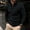 Black, variant on Zylanna Men's Long Sleeve Polo Shirts with Chest Pocket, Solid Slim Fit Spring Fall Turndown Collar Casual Pullover Tops for Man Beige