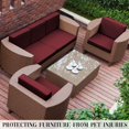 thumbnail image 3 of SUKAIKEQA Outdoor Cushion Covers Set,8PCS Patio Furniture Couch Seat Slipcovers, Replacement for Sofa Sectional Chair(Cover，Only), 3 of 6