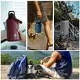 thumbnail image 6 of BJPKPK Half Gallon Insulated Water Bottles with Straw Lid,64oz Large ,Stainless Steel Water Bottles with 3 Lids and Paracord Handle for Hot & Cold Liquid, Black Blue, 6 of 6
