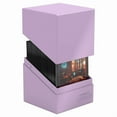 thumbnail image 2 of Ultimate Guard Boulder Solid 100+, Deck Case for 100 Double-Sleeved TCG Cards, Light Lavender, Secure & Durable Storage for Trading Card Games, No Transparency, 2 of 4