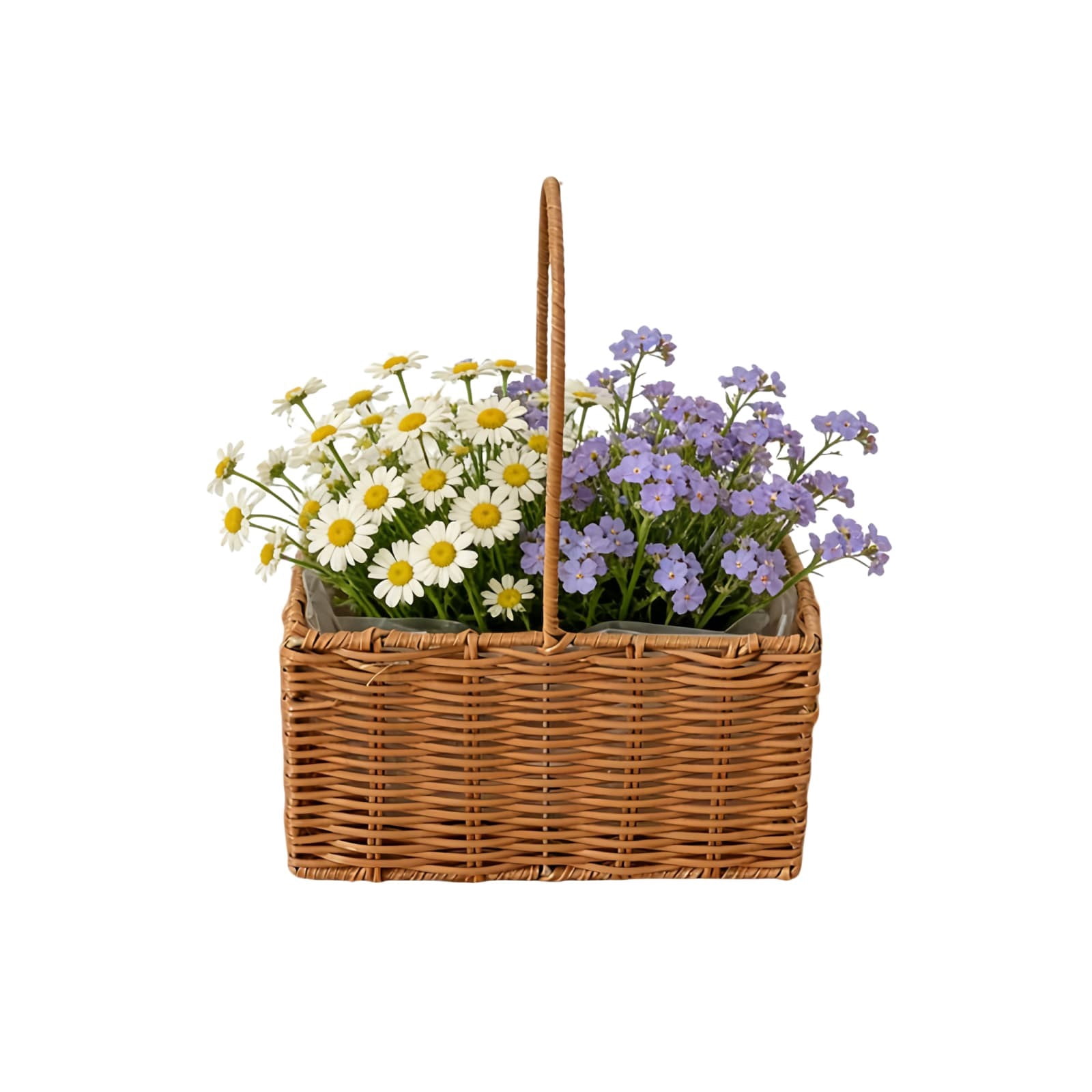 fsxdhpcsgfc Handmade With Handle For Home Arrangement Dry Green Woven Storage Wedding Garden round Glass Food Storage Containers Stay Fresh Produce Containers Reusable Food Storage Bags Reusable Bags