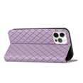 thumbnail image 3 of Mantto Wallet Case Compatible for iPhone 12,iPhone 12 Pro,Shockproof Magnetic Closure Flip RFID Blocking Card Pocket Kickstand PU Leather Phone Cover,Purple, 3 of 11