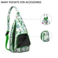 thumbnail image 2 of Boho Desert Sling Pack&nbsp;- Woven Inspired Cactus Design, Multi-Functional Travel Bag, 2 of 4