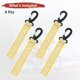 thumbnail image 4 of Pendientes Reflectores de Seguridad Uxcell [4PCS] - Llavero de Seguridad Reflectante con Hebilla de Plástico para Mochila [Dorado-8.1IN/20.5CM], 4 of 7