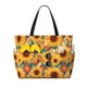 thumbnail image 1 of Easygdp Diamond Bohemian Sunflower Bolsa de Viaje de Playa de Gran Capacidad, Bolsa Tote Perfecta para la Playa, Escapadas de Fin de Semana y Viajes, 1 of 7