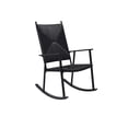 thumbnail image 4 of Better Homes & Gardens Ventura Black Woven Rocking Chair, 4 of 5