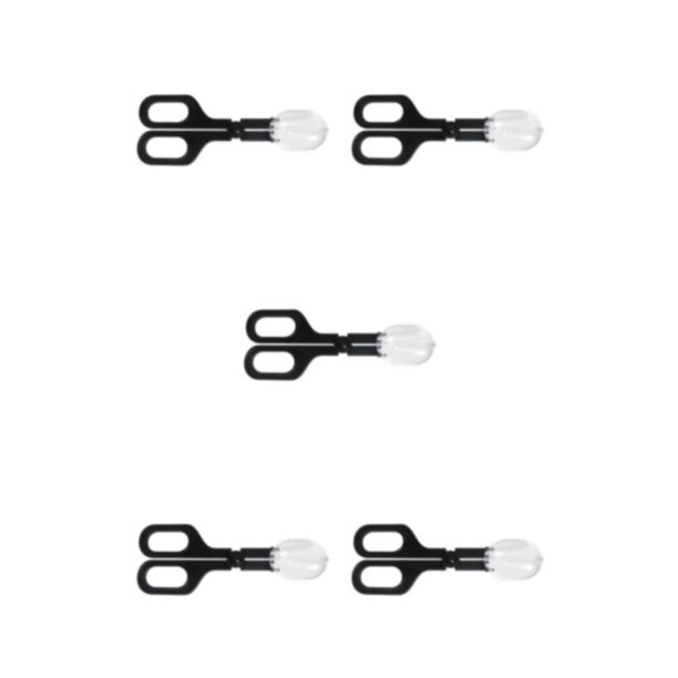 Billuyoard Pinzas ecológicas para alimentación de reptiles, herramienta segura y eficaz para alimentar reptiles sin blanco y negro Type2 NO2