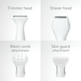Panasonic Wet/Dry Bikini Trimmer & Shaver for Women with 4 Attachments
