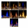 thumbnail image 6 of Dimplex 500002563 100 in. Ignite Evolve Built-in Linear Electric Fireplace with Tumbled Glass & Driftwood Media, 6 of 11