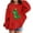 Red, variant on Christmas Sweatshirts for Boys Girls Long Sleeve Christmas Tree Print Hoodie Fall Winter Warm Crewneck Hooded Pullover Tops