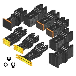 Lot De 14 Lames Oscillantes Warrior Multi-outils - Coupe, Grattoir, Assorties - Neuves Sous Blister