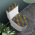 thumbnail image 3 of HELLHERO Toilet Lid Covers Set & 2 Piece Set for Bathroom Home Easy to Clean Adjustable, 3 of 8