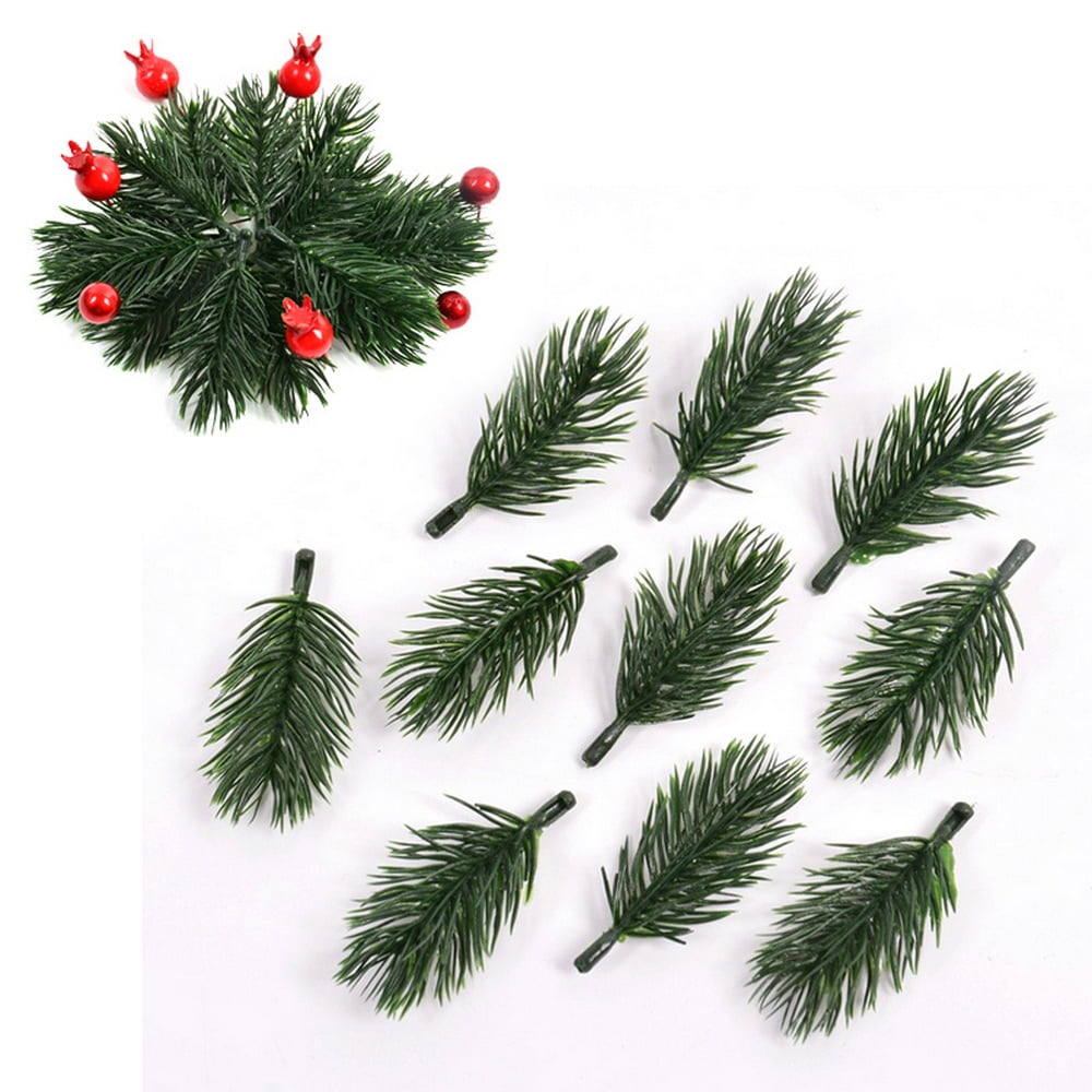 Artificial Pine Needles Branches Green Plants Pine Needles Lifelike