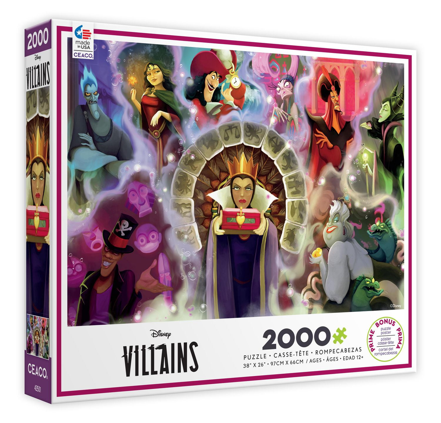 DISNEY - VILLAINS 2 - PUZZLE 2000 PIÈCES