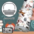 thumbnail image 4 of 30oz Horse Tumbler Cup with Handle, 30 OZ Floral Horse Travel Coffee Mug Water Bottle Stainless Steel Vacuum Insulated, Horse Decor Stuff Gifts for Women Girls Horse Accessories, 4 of 6