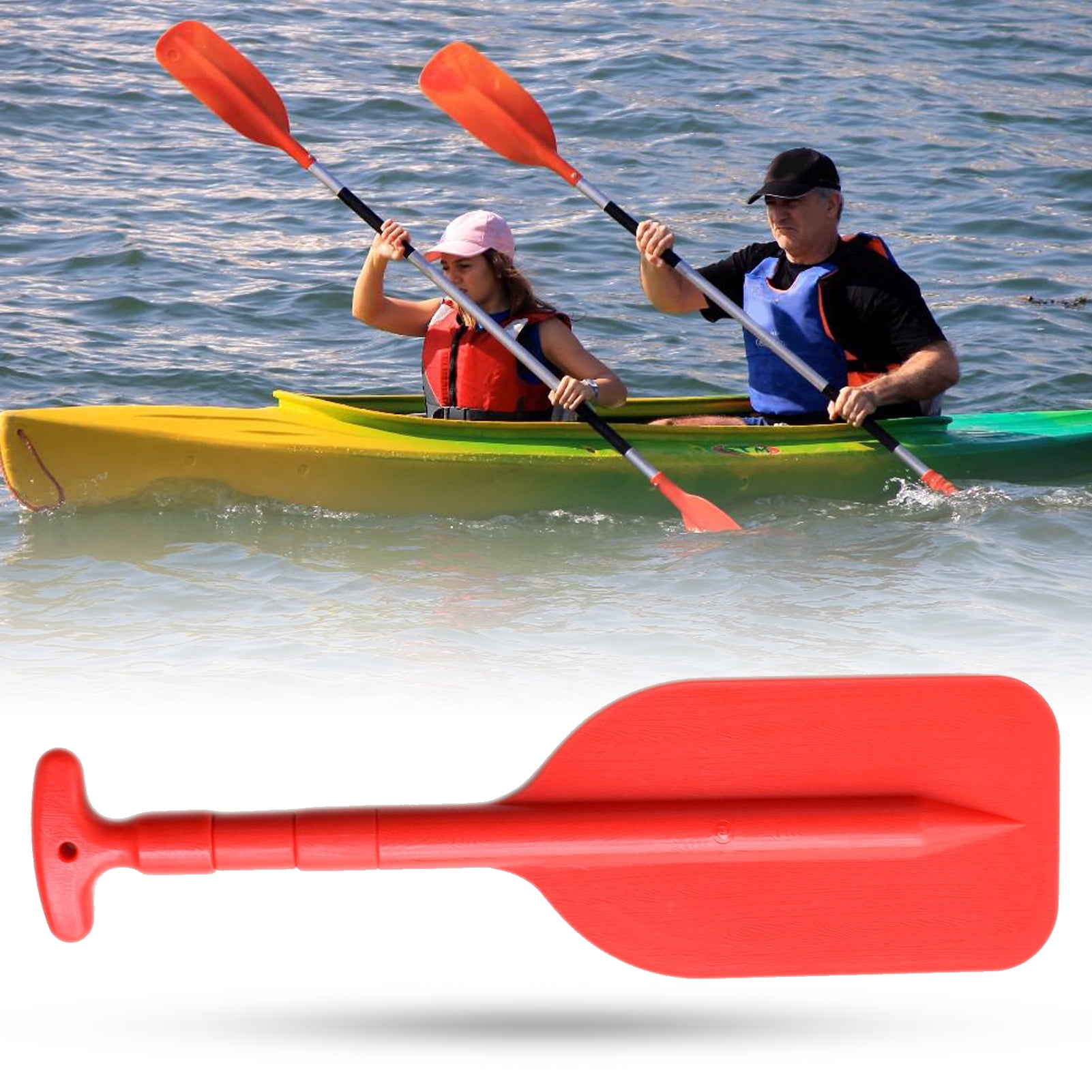 Limei 1 Pack Telescopic Kayak Paddle Rafting Boat Paddle Canoe Oars Plastic Aluminum Alloy Boat Oars