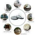 thumbnail image 4 of Unique Bargains Felt Furniture Pad Round Self Adhesive Anti-scratch Floor Protector Grey 144pcs, 4 of 7