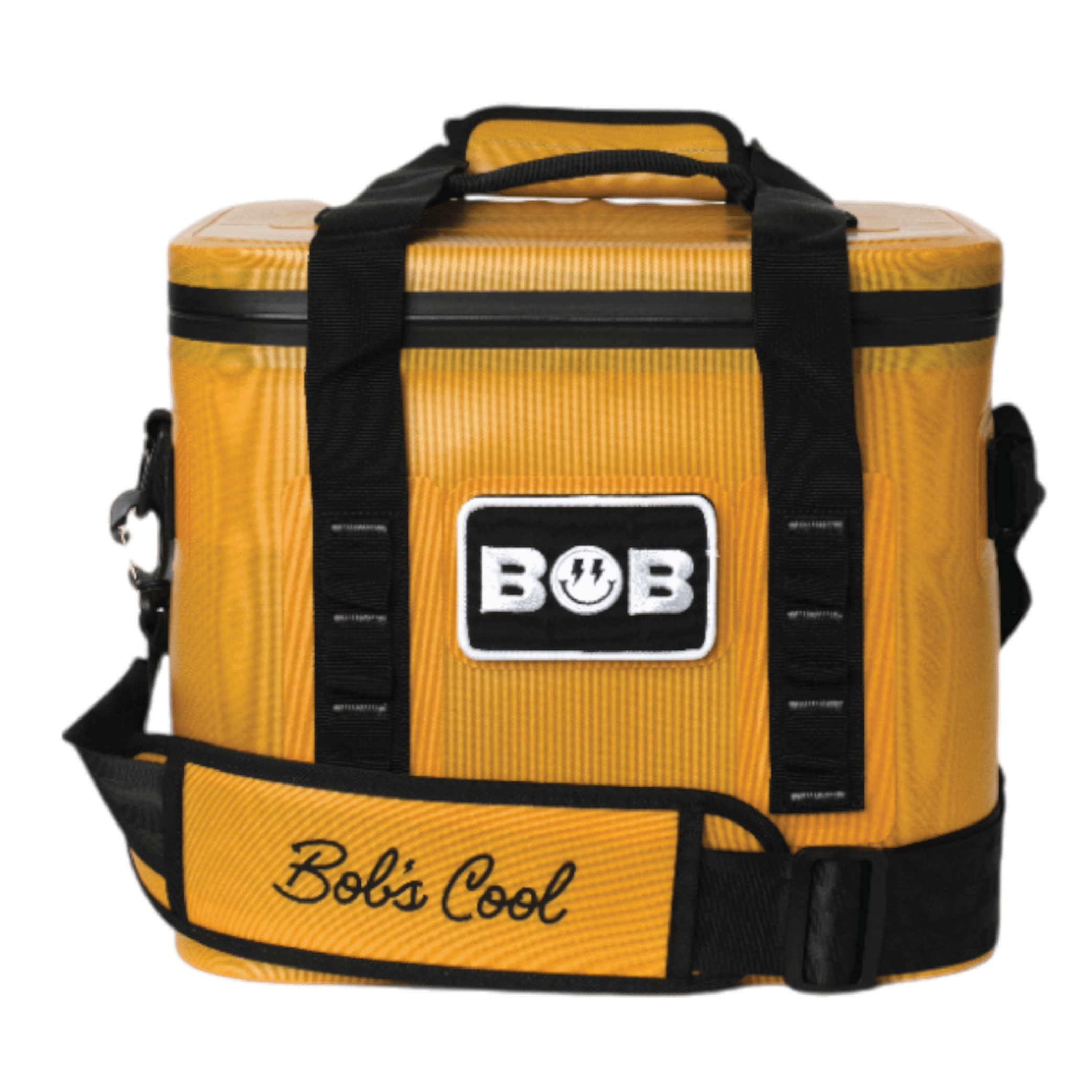 BOB THE COOLER CO - 14L "Sidekick" Portable Leak Proof Hopper Flip Soft Cooler for Lunch, Drink, Beverage, Camping, Travel, Picnic, Beach & More Fits 20 12oz Cans