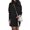 Black, variant on Innerwin Pullover Jumper Crew Neck Ladies Sweater Dress Winter Long Sleeve Chunky Mini Dresses Black XL
