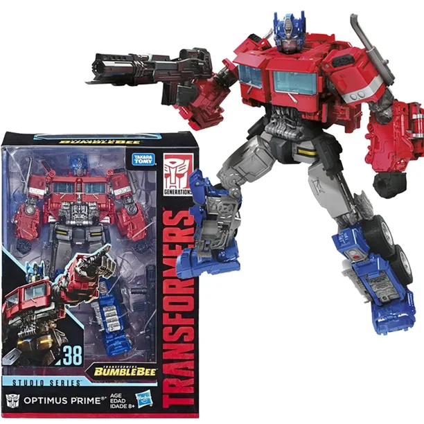 Hasbro Transformers Studio Series Optimus Prime figura de accion Deluxe de 7 pulgadas modelo Original juguetes coleccionables regalo nuevo en Stock xuanjing unisex Walmart en linea
