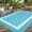 Light Blue, variant on ZACOO 8'x10' Diamond Lattice Border Outdoor Rug, Waterproof UV Resistant Patio Mat for Deck RV Balcony, Terracotta Orange
