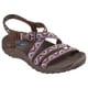 thumbnail image 3 of Sandalia deportiva Skechers Reggae-Dream Weaver para mujer, color chocolate 8, 3 of 3