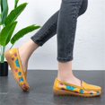 thumbnail image 5 of Sngxgn Women s Flats Breathable Comfort Slip-on Light Weight Walking Shoes(Yellow,39), 5 of 6