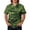 Green_#01, variant on Men's Fit Camo Scrub Tops Plus Size V-Neck Short Sleeve Funny Medical Workwear with 3 Pocket,Light Blue 3XL