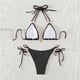 thumbnail image 4 of Traje de baño de 2 piezas para mujer, trajes de baño para mujer, traje de baño diario para mujer, traje de baño de cuerpo unido conservador, conjunto de dos piezas para la playa, traje de baño de poli, 4 of 5