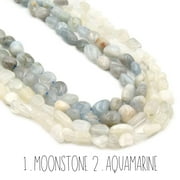 Pebble Gemstone Beads: Handpicked Natural Semi-Precious Nugget Gemstones for Unique CreationsBeads
