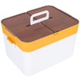 thumbnail image 3 of Caja de Almacenamiento Ormromra FloreceBien L Doble Capa a Prueba de Polvo, 3 of 8