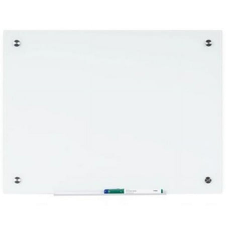 18 x 24 in. Dry-Erase Glass Board, White