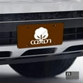 thumbnail image 6 of 6" x 12" Novelty Decorative Cotton Farmer License Plate - 3D Mirror Graphic On 1/8 Thick Aluminum Composite License Plate, 6 of 7