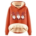 thumbnail image 1 of WILLBEST Sudadera Deportiva para Mujer, Estilo Navideño Informal, con Capucha Gruesa Mediana, 1 of 4