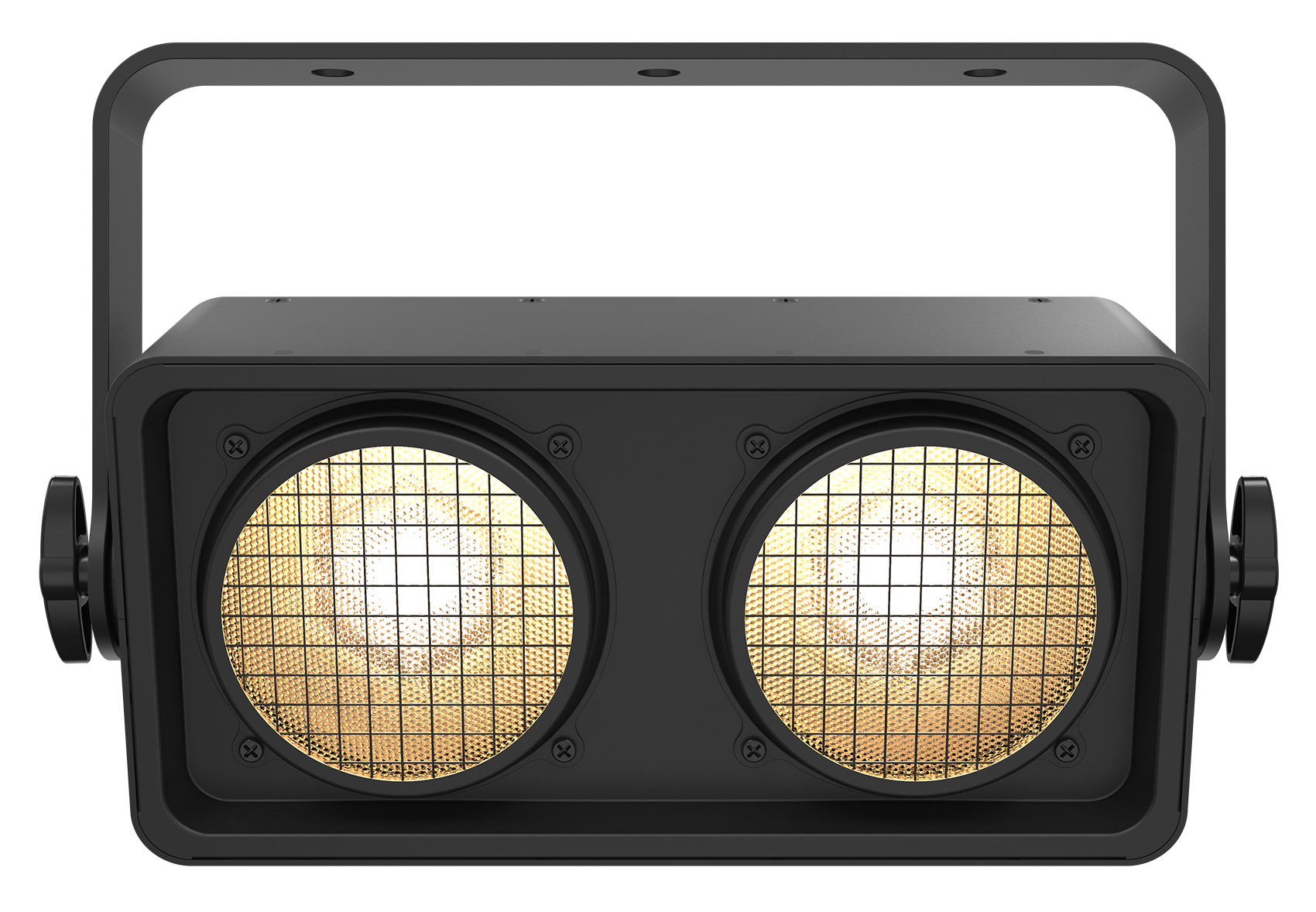 (2) Chauvet Shocker 2 Dual Zone COB LED Blinder Stage Lights+Bag+DMX Controller - image 5 of 14