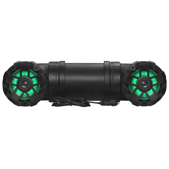 BOSS Audio Systems ATV65BRGB ATV 6.5 Inch Weatherproof Powered Speakers