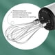 thumbnail image 4 of Batidor De Mano Eléctrico Inalámbrico, Mezclador De Mano Inalámbrico Ergonómico De Acero Inoxidable, Cabezal Doble, Multifuncional, Recargable Por USB Para Cocina, 4 of 7