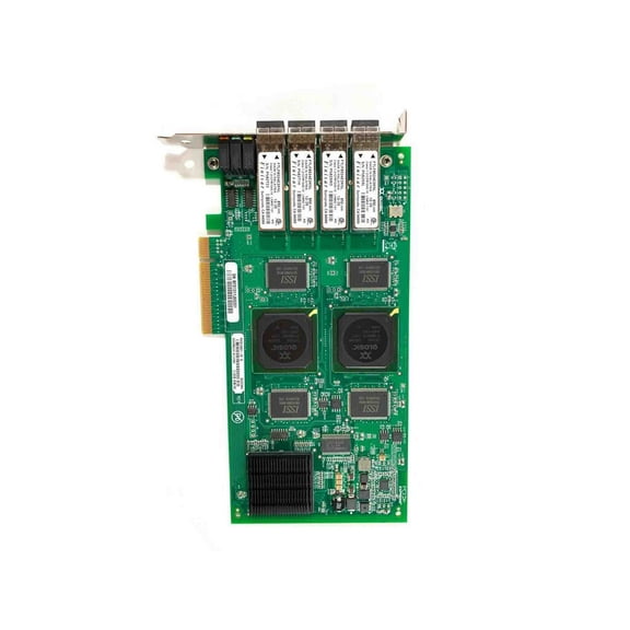Dell QLogic QLE2464 PX2610402-02 PCI-E Quad Port Fiber Channel Hot Bus Adapter Card W/Transceiver MVRHT PX2610401-02
