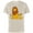 Natural, variant on The Lion King Young Simba and Mufasa - Short Sleeve Cotton T-Shirt for Adults -Customized-White