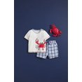thumbnail image 3 of Mud Pie Boys Short Set, Crab, Size: Large | 4T-5T, 3 of 3