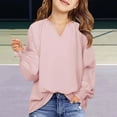 thumbnail image 2 of HIPYLO Kids Thermals Top and Bottom Set Girls Thermal Top Red Top for Girls Shirt School Uniform Shirts for Baby Winter Clothes Girl Clothes for Kids, Pink 14-16 Years, 2 of 7
